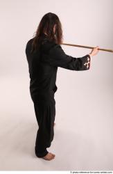 JAKUB STANDING POSE WITH SPEAR